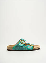 Mules/Sabots bleu MALIPARMI pour femme seconde vue