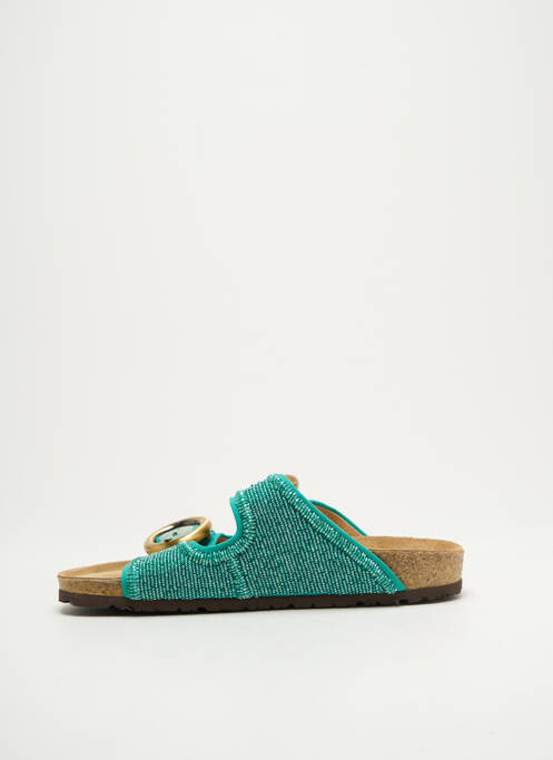 Mules/Sabots bleu MALIPARMI pour femme