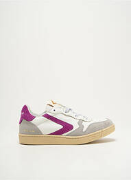 Baskets nubuck talon plat jusqu'à 3cm violet VALSPORT femme
