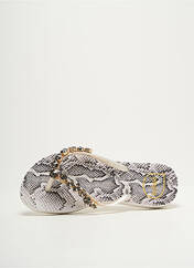 Tongs argent INDAIA pour femme seconde vue