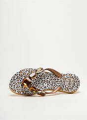 Tongs marron INDAIA pour femme seconde vue