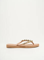 Tongs rose INDAIA pour femme seconde vue