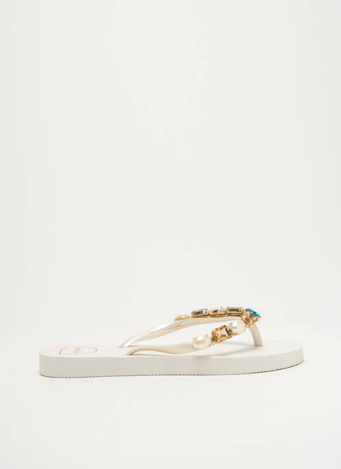 Tongs blanc INDAIA pour femme