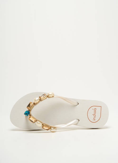 Tongs blanc INDAIA pour femme