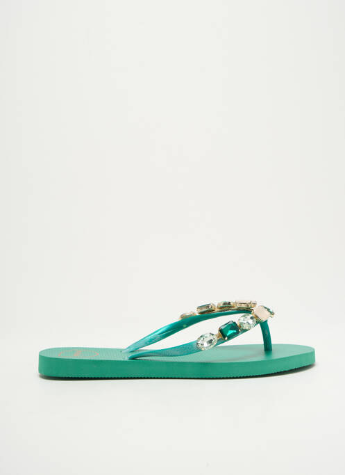 Tongs vert INDAIA pour femme