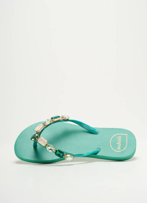Tongs vert INDAIA pour femme