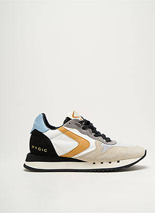 Baskets bout rond bout rond beige VALSPORT homme