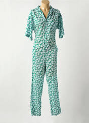 Combi-pantalon vert HOD pour femme seconde vue