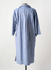 Robe mi-longue bleu PLUTO pour femme seconde vue