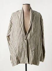 Veste casual beige ATELIERS FRANÇAIS DE CONFECTION pour femme seconde vue