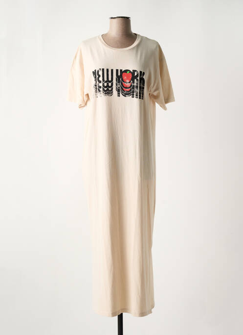 Robe longue beige BREWSTER pour femme