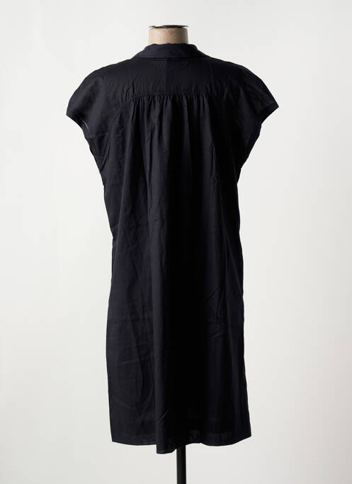 Robe mi-longue noir HANA SAN pour femme