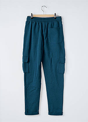 Jogging tissage molletoné taille normale vert HANA SAN femme