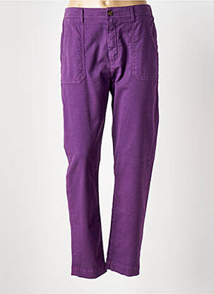 Jeans coupe slim taille normale taille normale violet HOD femme