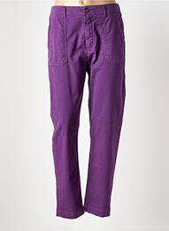 Jeans coupe slim taille normale taille normale violet HOD femme