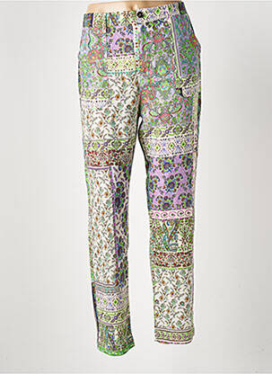 Pantalon slim taille élastique taille normale violet HOD femme