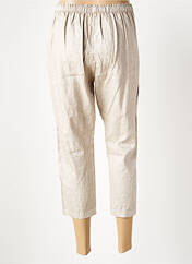 Pantacourt beige ATELIERS FRANÇAIS DE CONFECTION pour femme seconde vue