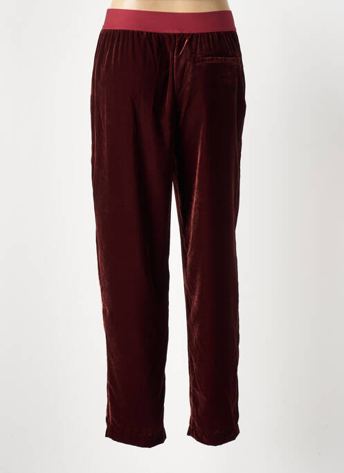 Pantalon droit rouge HOD femme