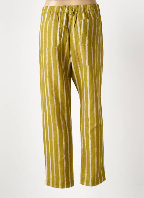 Pantalon droit vert HOD pour femme