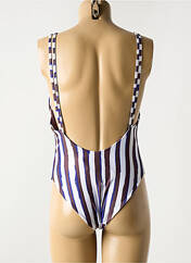 Maillot de bain 1 pièce blanc LUNA pour femme seconde vue