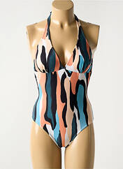 Maillot de bain 1 pièce bleu BLUELOBSTER pour femme seconde vue