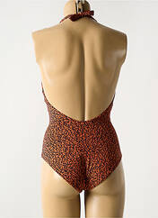 Maillot de bain 1 pièce orange BLUELOBSTER pour femme seconde vue