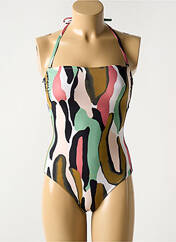 Maillot de bain 1 pièce rose BLUELOBSTER pour femme seconde vue