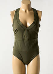 Maillot de bain 1 pièce vert BLUELOBSTER pour femme seconde vue