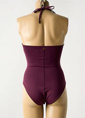 Maillot de bain 1 pièce violet BLUELOBSTER pour femme seconde vue