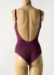 Maillot de bain 1 pièce violet BLUELOBSTER pour femme seconde vue