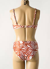 Maillot de bain 2 pièces marron WATERCULT pour femme seconde vue