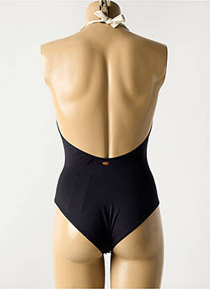 Maillot de bain 1 pièce stretch noir BLUELOBSTER femme