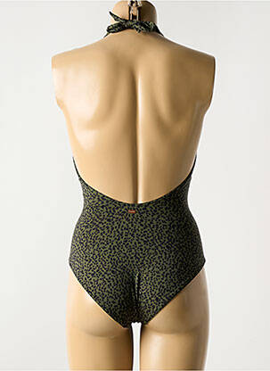 Maillot de bain 1 pièce stretch vert BLUELOBSTER femme
