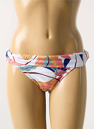 Bas de maillot de bain imprimé fantaisie culotte orange BLUELOBSTER femme