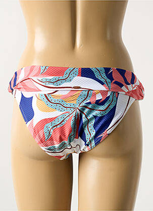Bas de maillot de bain imprimé fantaisie culotte orange BLUELOBSTER femme