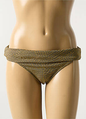 Bas de maillot de bain stretch culotte vert BLUELOBSTER femme