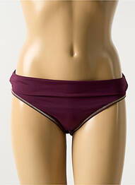 Bas de maillot de bain stretch culotte violet BLUELOBSTER femme