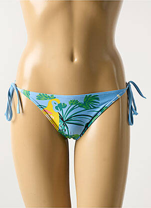 Bas de maillot de bain imprimé fantaisie bikini bleu BLUELOBSTER femme