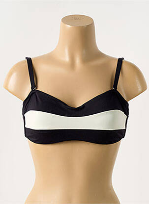 Haut de maillot de bain stretch haut bandeau noir BLUELOBSTER femme