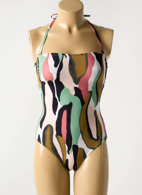 Maillot de bain 1 pièce rose BLUELOBSTER pour femme