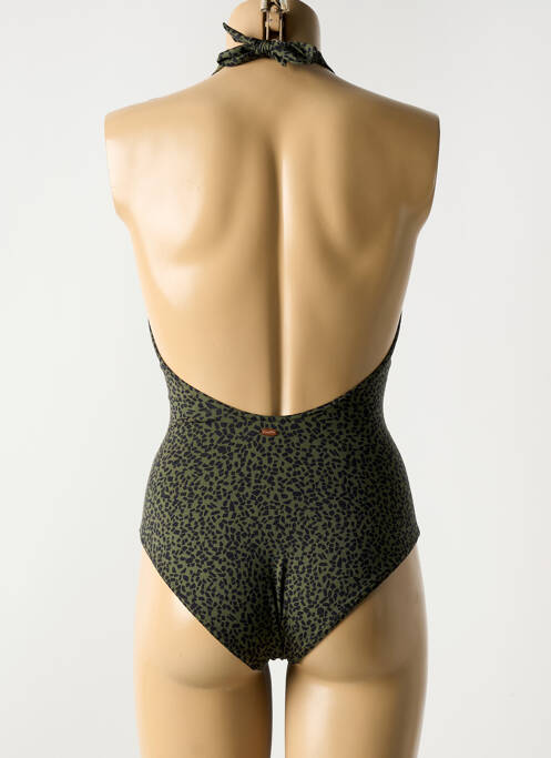 Maillot de bain 1 pièce vert BLUELOBSTER pour femme