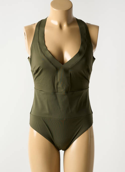 Maillot de bain 1 pièce vert BLUELOBSTER pour femme