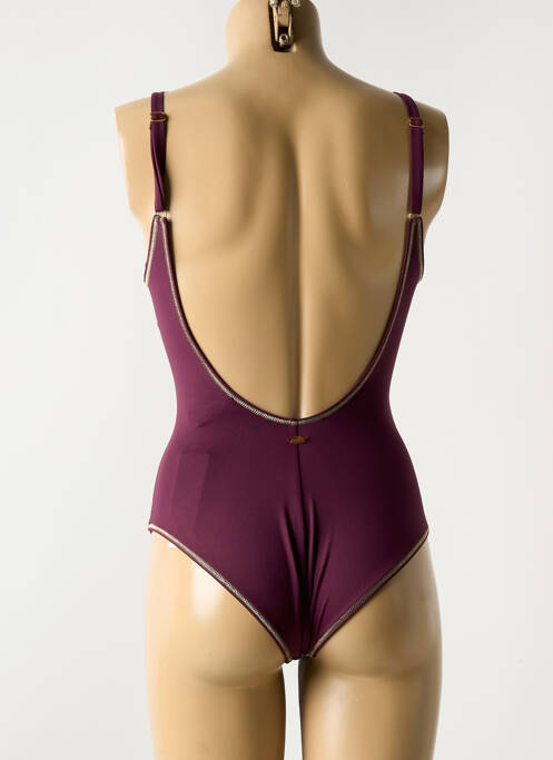 Maillot de bain 1 pièce violet BLUELOBSTER pour femme