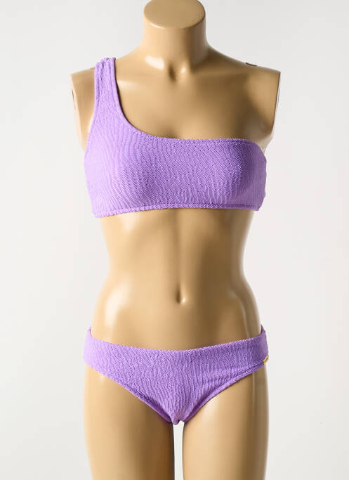 Maillot de bain 2 pièces violet WATERCULT pour femme