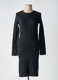 Robe pull stretch manches longues noir VERO MODA femme