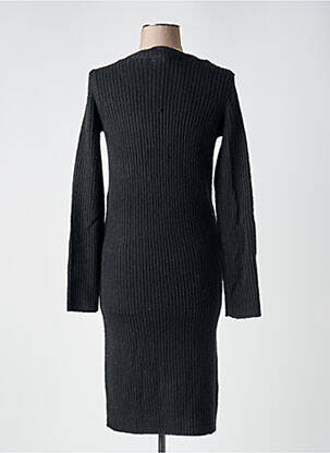 Robe pull stretch manches longues noir VERO MODA femme