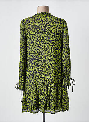 Robe courte manches longues manches longues vert SALSA femme