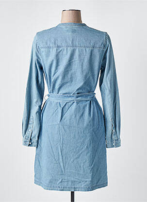 Robe courte manches longues manches longues bleu SUPERDRY femme