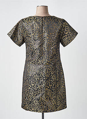 Robe courte manches courtes manches courtes noir MOLLY BRACKEN femme