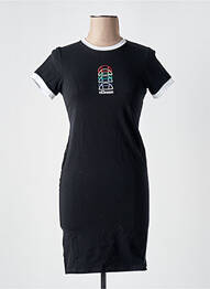 Robe courte manches courtes manches courtes noir ELLESSE femme